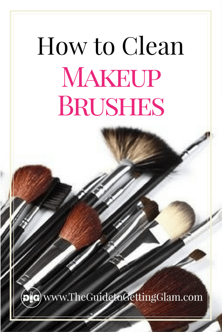 Great makeup artist tips on how to clean makeup brushes the right way.