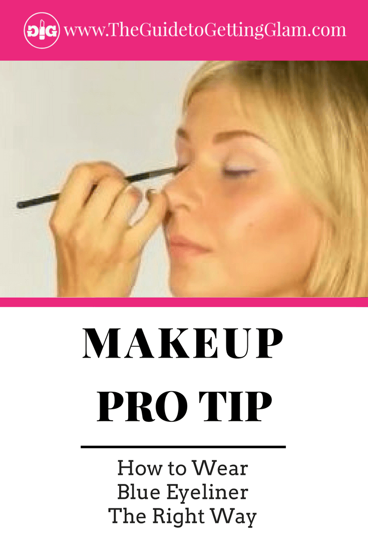 Want to learn how to wear blue eyeliner the right way? Watch this pro makeup artist tutorial to learn the best way to wear electric blue eyeliner.