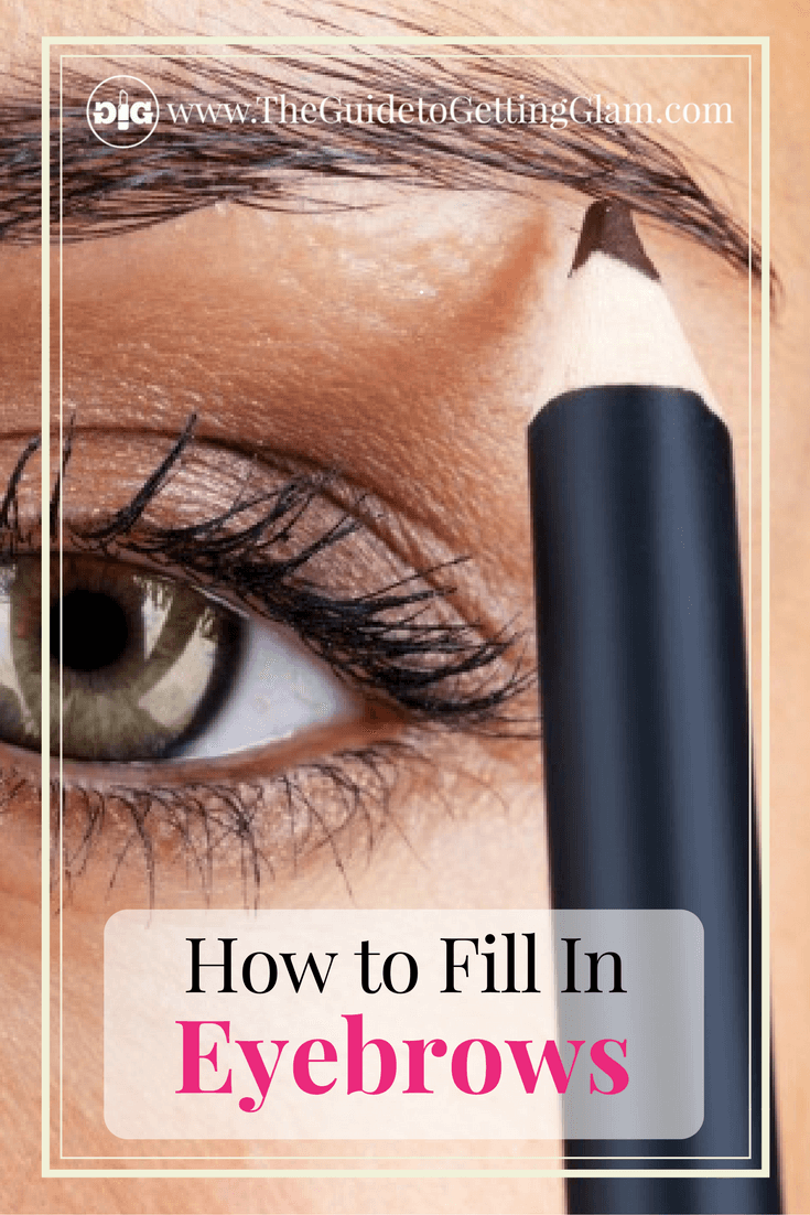 Want to know how to fill in eyebrows? Here is a two step process to fill in your eyebrows for a long lasting, natural look.