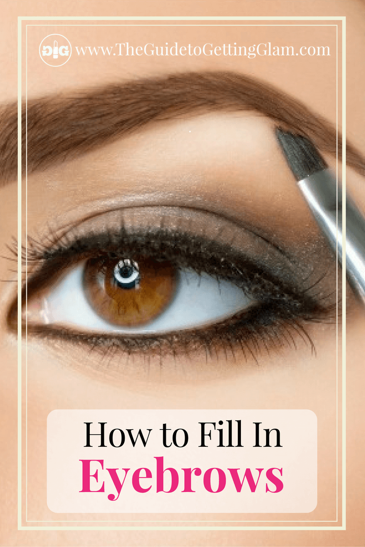 Want to know how to fill in your eyebrows? Here is a two step process to fill in your eyebrows for a long lasting, natural look.