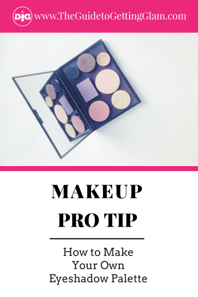 How to Make Your Own Eyeshadow Palette. Learn to build your own custom eyeshadow palette with your favorite eyeshadow pots. Read this makeup artist tutorial about how to create your own diy makeup palette!