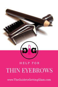 Help for Thin Eyebrows | Makeup Tips. From thin eyebrows to thick, learn how to fill in your eyebrows for a natural look. #makeup #makeuptips