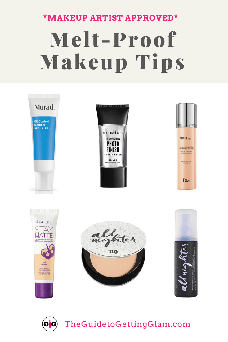 Meltproof Makeup Tips. Find out how to beat the heat this summer with these makeup artist approved products for sweatproof makeup